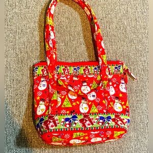 Holiday Cotton Purse. Lightweight. Vibrant. Multi Pattern and Washable. New!
